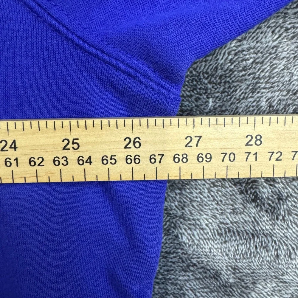 The North Face Hoodie Mens XL Blue Pullover Logo Kangaroo Pocket 4163-50